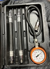 Snap-on Mt308l Compression Gauge Test Set Kit Case Extension Hoses