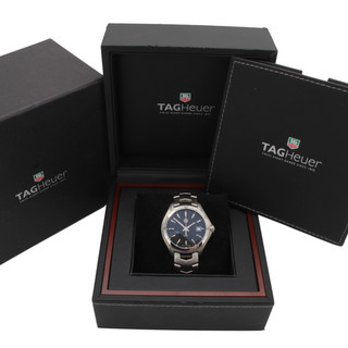 Reloj de cuarzo Tag Heuer Link S.Steel 100 m WAT1110.RPA1797 esfera negra 40 mm W252