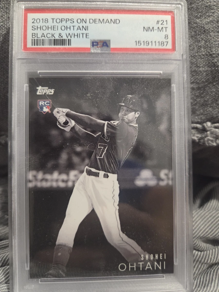 2018 Topps On Demand Black & White - Shohei Ohtani #21 for sale | eBay