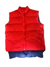 Vintage Struggle Gear Down Puffer Hunting Vest USA Made William Barry Sz Medium