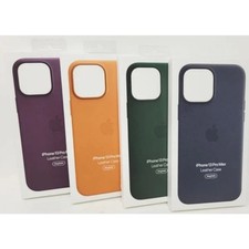 For iPhone 13 Pro Max Original Leather Phone Case With Magsafe