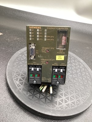 SIEMENS 6ES7 972-0AB01-0XA0 PROFIBUS DP Diagnostic Repeater USED