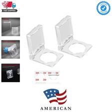 16mm Dustproof Safety Push Button Cap Cover Guard Plastic Protector Child Pro...