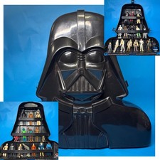 Vintage Star Wars Kenner DARTH VADER Collector Case w 31 Action Figures No Dupe