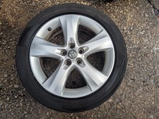 1x MK6 VAUXHALL ASTRA J 5-STUD 17" 7J ET42 5x105 ALLOY WHEEL & TYRE 215/50/17