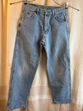 Wrangler 97601RS Blue Jeans Men’s 32x30 Light Wash Denim Vintage 90s USA Made