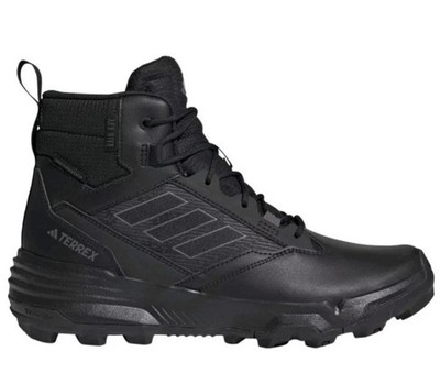 Adidas Terrex Unity Leather Mid Rain Rdy Waterproof Boots Black Size 10.5 GZ3325