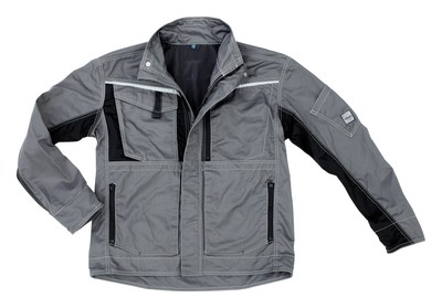 Excess Arbeitsjacke Champ Größe S grau / schwarz - 221-2-41-23-GB-S