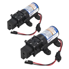 (2 Pack) Everflo 12V Diaphragm Pump EF1000-BC, EF1000BC, D0319-3131, D03193131