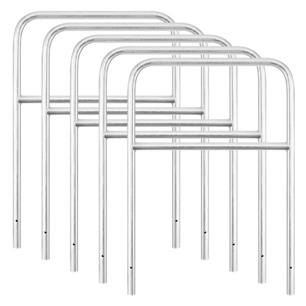 Bigpack 5X Robusto Wegesperre, Knieholm, Fvz, Einbetonieren, Stahl, 90 X 80 Cm-image