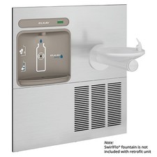 Elkay EZWS-ERPB8-RF ezH2O Retrofit Bottle Filling Station Stainless Steel 8 GPH