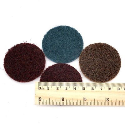50mm Nylon Flocked Sand Pads Sanding Discs Hook & Loop Pad Grit 150# 240# 400#