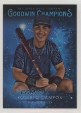 2021 Upper Deck Goodwin Champions Platinum Cosmic /99 Roberto Campos #27 02h6