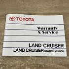 <!--F#f_0-->Toyota Land Cruiser And Land Cruiser Station Wagon Service Log Book Booklet<!--F/-->