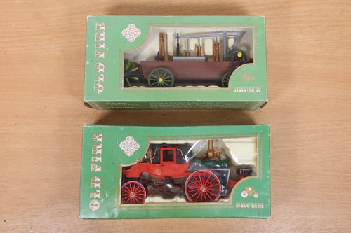 OLD FIRE STEAM CAR X5 CARRO A VAPORE DI BORDINO 1854 X8 Anfibio di Evans 1804