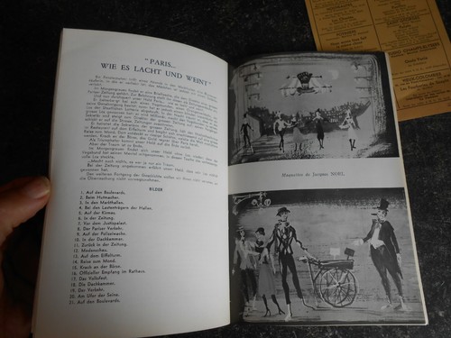 Ancien PROGRAMME THÉÂTRE de l'AMBIGU 1959 COMPAGNIE du MIME MARCEL MARCEAU - Imagen 6 de 12