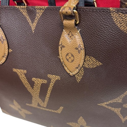 LOUIS VUITTON Shoulder Bag M45321 Monogram reverse canvas Giant OntheGo MM used - Imagen 9 de 9