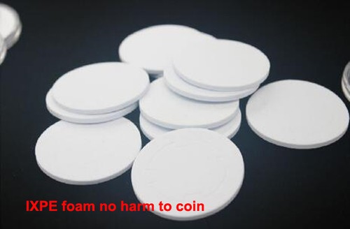 Estuche con soporte para cápsulas de monedas de 10 piezas + almohadilla protectora para juntas para monedas conmemorativas de 30 mm - Imagen 3 de 15