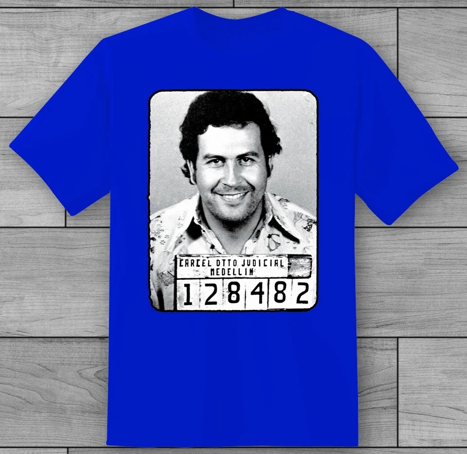PABLO ESCOBAR - Camiseta Mug Shot Cartel Foto 4 de 4