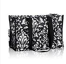 Thirty-one Organizing Utility Tote Bag in Black Parisian