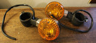 Pair of Motorcycle Turn Signals For 1983 Kawasaki  Stanley Lens0784 SAE DP 83DOT