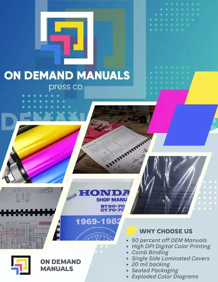 Libro de mantenimiento manual de reparación de servicio común original OEM HONDA 2017 Foto 2 de 4