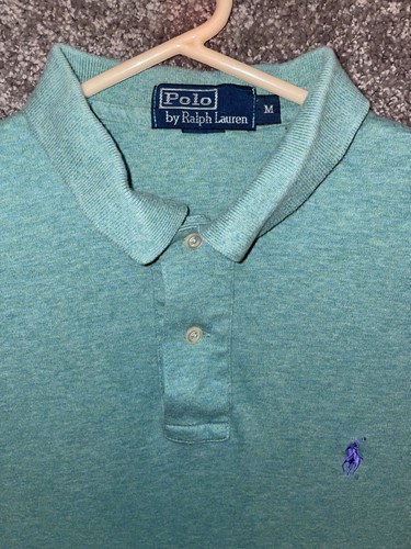 Polo Ralph Lauren Para Hombres Mediano Verde Manga Corta Informal Polo - Imagen 2 de 7