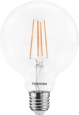 Toshiba LED Filament Globe Lampe E27 7W 2700K 806Lm wie 60W 4711112384389