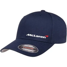 McLaren Formula 1 Team Racing Cap 5001 Flexfit Baseball Hat S/M and L/XL