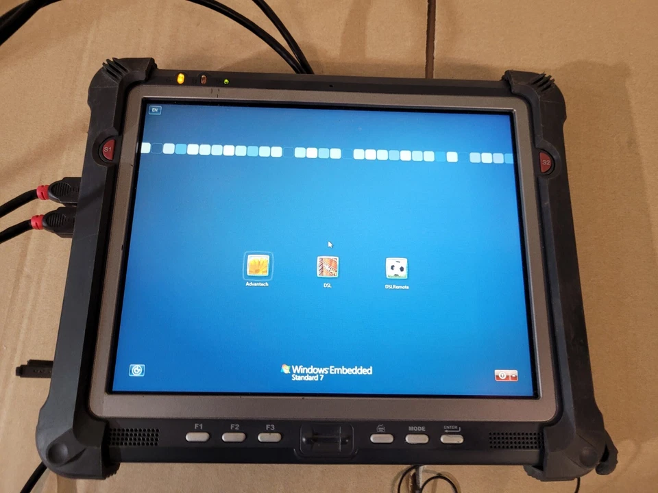 Advantech PWS-770 Touch Computer Intel Atom n2600 2gb ram 30gb hdd Windows 7 - Image 4 of 4