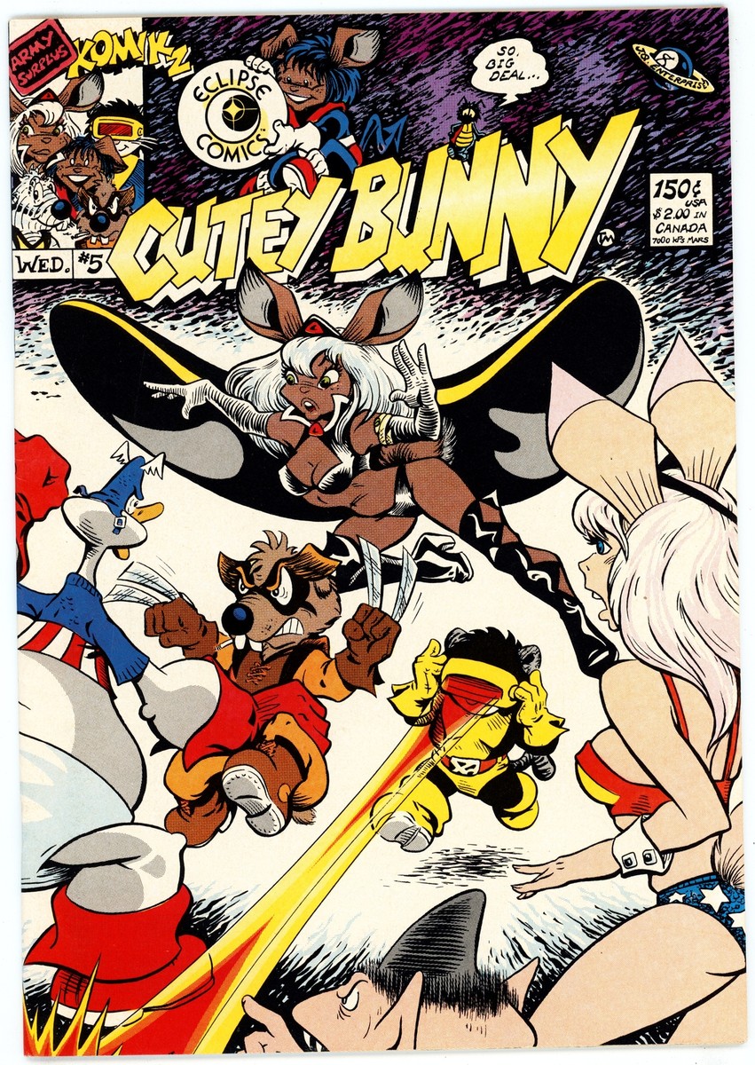 Army Surplus Komikz Featuring Cutey Bunny (1982) #5 NM- | eBay
