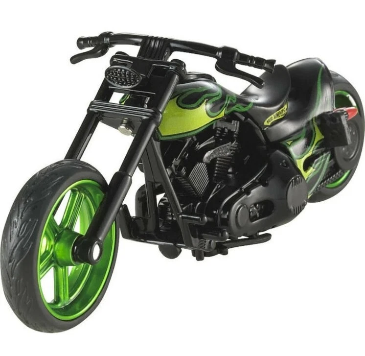 Hot Wheels X4221 TWIN FLAME & ROLLIN' THUNDER Motocicleta Die Cast Modelo NUEVO/RARO Foto 4 de 4