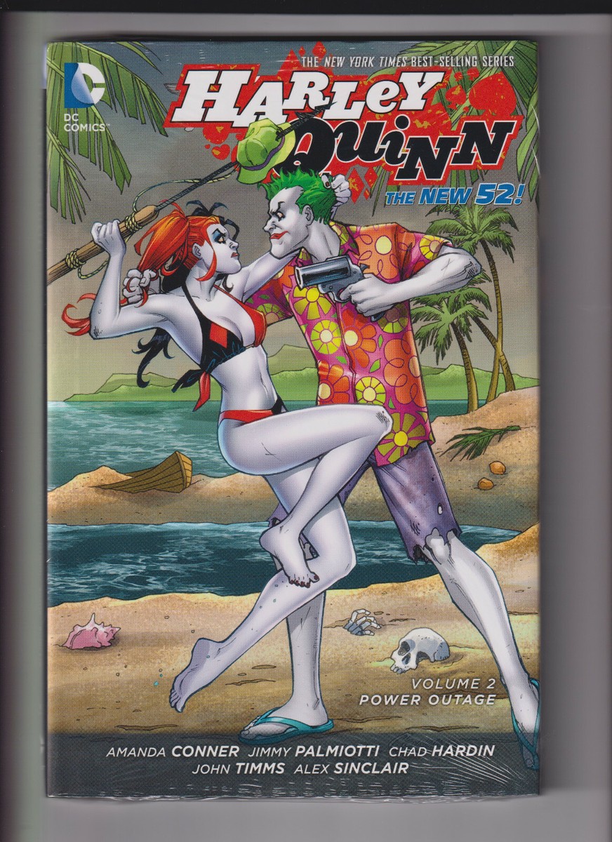 HARLEY QUINN THE NEW 52 VOL 2 POWER OUTAGE HARDCOVER NM 9.6