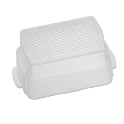 White Flash Diffuser Bounce Dome for Canon Speedlite 580EX/580EX(II) Flash