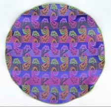 Lord R Colton Masterworks Pocket Round Portofino Purple Silk 75 Retail New