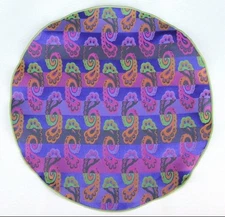 Lord R Colton Masterworks Pocket Round Portofino Purple Silk  $75 Retail New