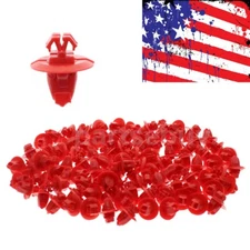 100PCS Mudguard Fender Flare Moulding Retainer Clips For Toyota Tacoma Tundra