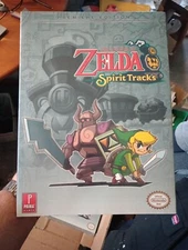 Legend of Zelda Spirit Tracks Prima Strategy Guide Premiere Edition + Map