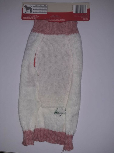Beautiful Heart to Tail Holiday Dog Pet Sweater Size Small - Picture 2 of 4