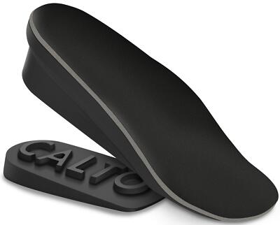 Premium Height Increase Insole - Ergonomic Heel Lifts for Elevator Shoe Incre...