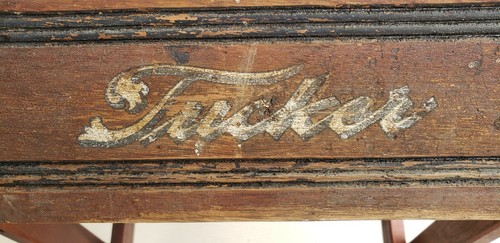 Vintage/Antique Tucker's Alarm Till Wooden Cash Register Drawer:16"x17"x4" - Picture 2 of 8