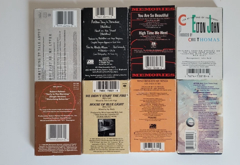 Кассеты рок поп блюз Элтон Джон, Шер, Билли Джоэл лот из 8 - Изображение 2 из 2