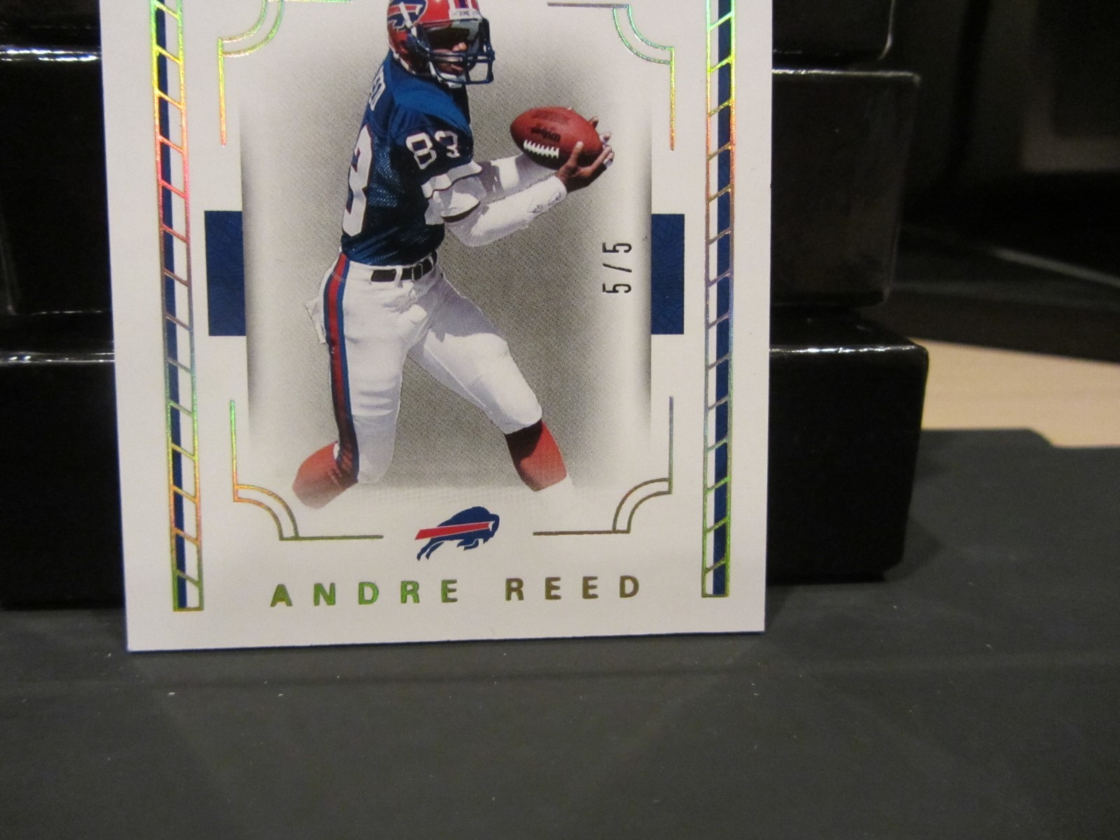 National Treasures Autograph Signatures Bills Andre Reed 5/5 2016 | eBay