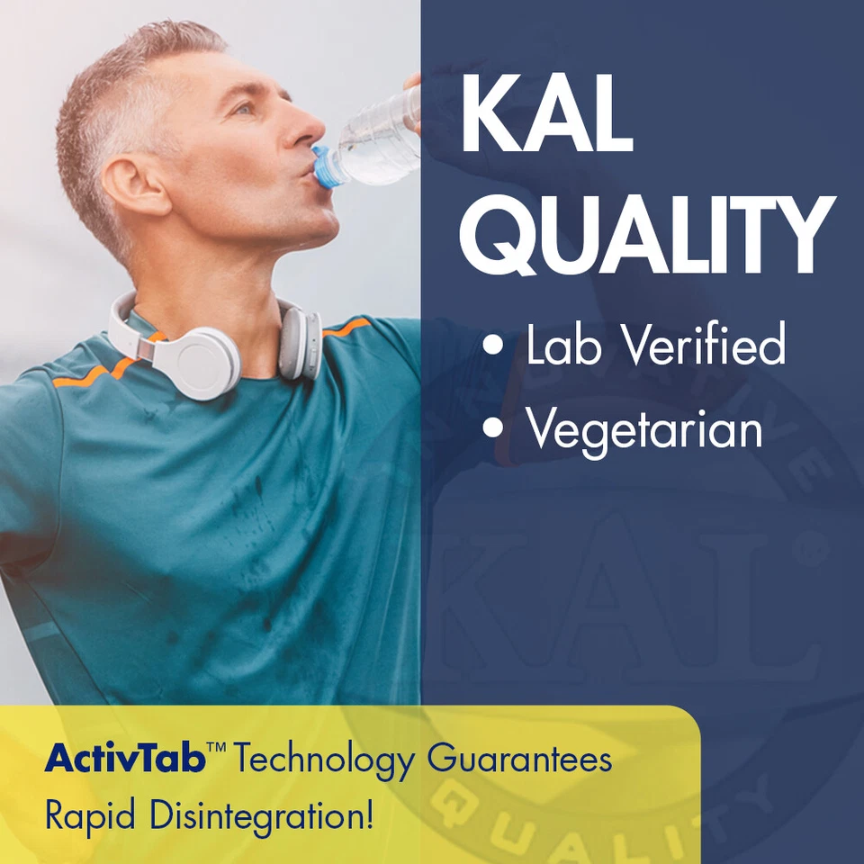 Cloruro de Potasio KAL 99mg | Desintegración Rápida | 100 Comprimidos Foto 3 de 4