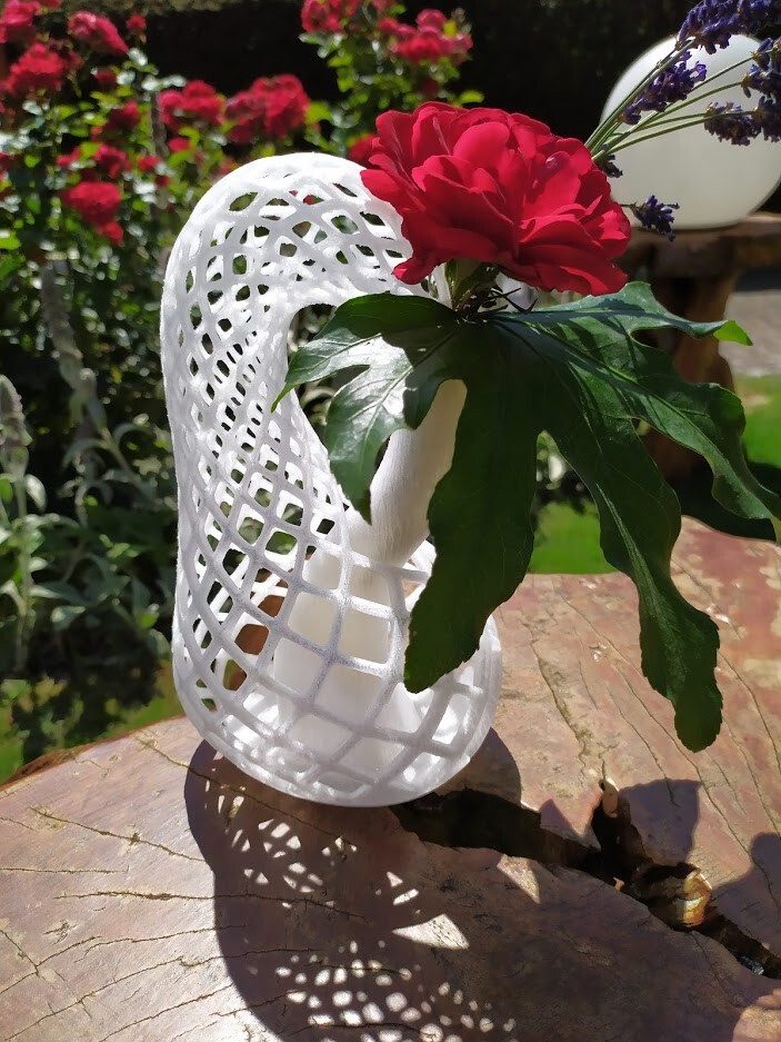 Klein Vase | Flower Pot | Swan Inspired | Flower Bottle | Planter