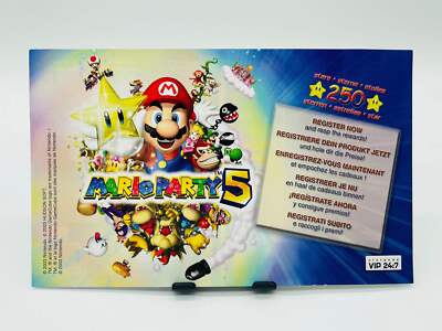 Mario Party 5 VIP Club 24:7 Code/Karte [Nintendo GameCube / PAL]