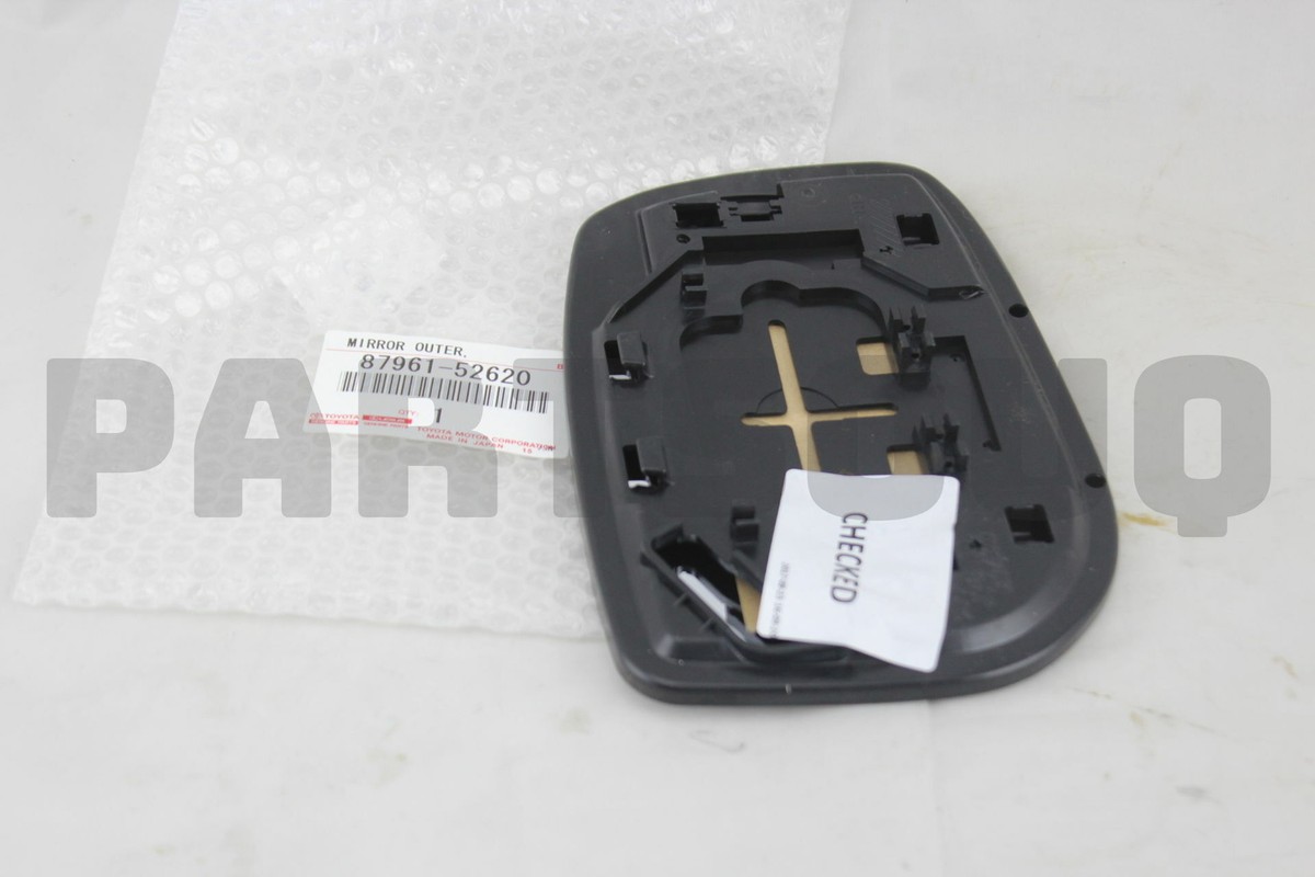 8796152620 Genuine Toyota MIRROR SUB-ASSY, OUTER REAR VIEW, LH 