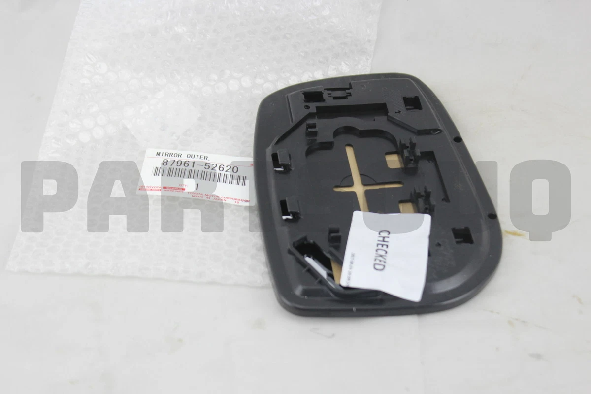 8796152620 Genuine Toyota MIRROR SUB-ASSY, OUTER REAR VIEW, LH 