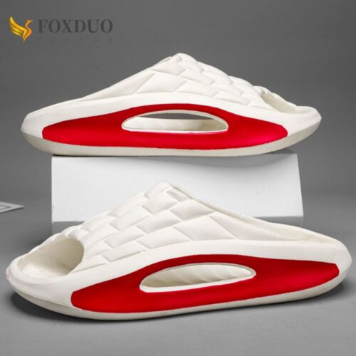 Summer Slippers Women Men Sports Slides Soft EVA Thick Sole Cloud Slippers - Picture 13 of 31