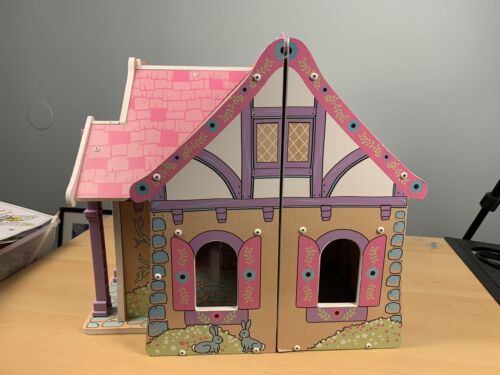 KidKraft Pink Dollhouse with Furniture - Picture 2 of 12